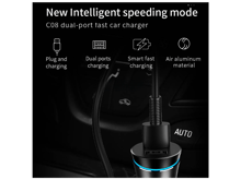 JoyRoom JR-C08 Extreme Speed Series QC3.0 + 2.4A Dual USB Port Car Charger - Best Prices