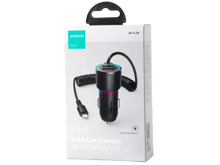 JoyRoom JR-CL25 3 in 1 Car Charger USB + Lightning cable - Best Prices