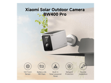 Xiaomi Solar Outdoor Camera BW400 Pro Set - Best Prices