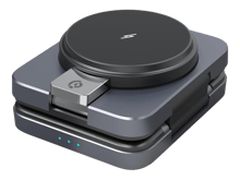 Powerology 3-in-1 Foldable Magnetic Wireless Charger 15W Charging - Best Prices