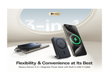 Baseus Nomos 3-in-1 Qi2 Magnetic Power Bank 45W - Best Prices