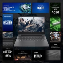 HP Victus 15-fa2082wm Intel i5-13420H/16GB DDR4/512GB SSD/RTX4050 6GB/15.6" FHD IPS LED 144Hz - Best Prices