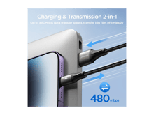 جوي رووم كابل بيانات شحن سريع SA25-AM3 3A USB إلى Micro USB - أفضل سعر