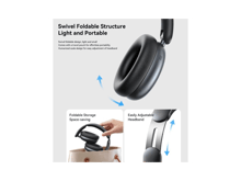 joyRoom JR-JH1 Type-C Hybrid ANC Wireless Headphones - Best Prices