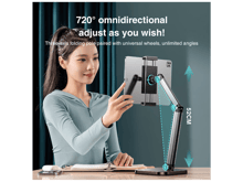 Rtako 911 720° Height-Adjustable Phone And Tablet Stand - Best Prices
