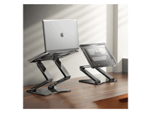 RTAKO 3-Level Adjustable Laptop Stand with 360 Rotating Base RS-CP84S - Best Prices