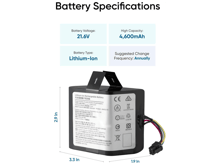 Eufy Replacement Battery Robot Vacuum Omni S1 Pro and Omni S1 - Best Prices Eufy Replacement Battery Robot Vacuum Omni S1 Pro and Omni S1 - Best Prices