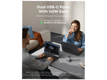 Anker 140W 4-Port Laptop Charger with USB-C Cable - Best Prices