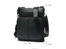 COTECi Luxury Series Genuine Leather Shoulder Crossbody Bag (M) - Best Prices