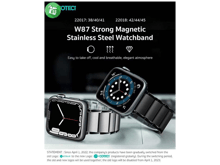 COTECi W87 Strong Magnetic Stainless Steel Band iWatch - Best Prices COTECi W87 Strong Magnetic Stainless Steel Band iWatch - Best Prices