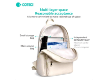 COTECi Nylon Series Double Shoulder Bag - Best Prices