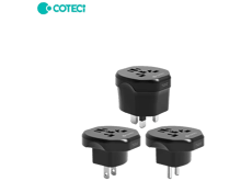 COTECi Euro Adapter 250v Adaptor European Universal World Charger Power International Travel EU UK US Plug Adapter - Best Prices