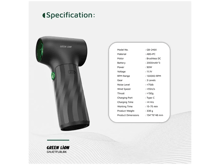 Green Lion Jetflow Air Blower - Black - Best Prices