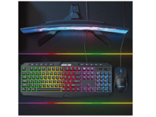 Green Lion GK-400 RGB Gaming Keyboard + Mouse - Black - Best Prices