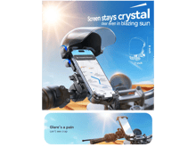 JOYROOM JR-ZS526 Sunshade Motorcycle Phone Mount - Best Prices JOYROOM JR-ZS526 Sunshade Motorcycle Phone Mount - Best Prices