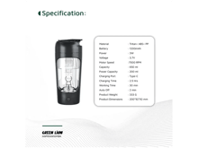 Green Lion Protein Mixer 650mL - Best Prices Green Lion Protein Mixer 650mL - Best Prices