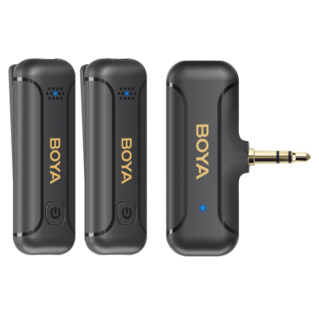 BOYA BY-WM3T2-M2 Aux Wireless Lavalier Microphone