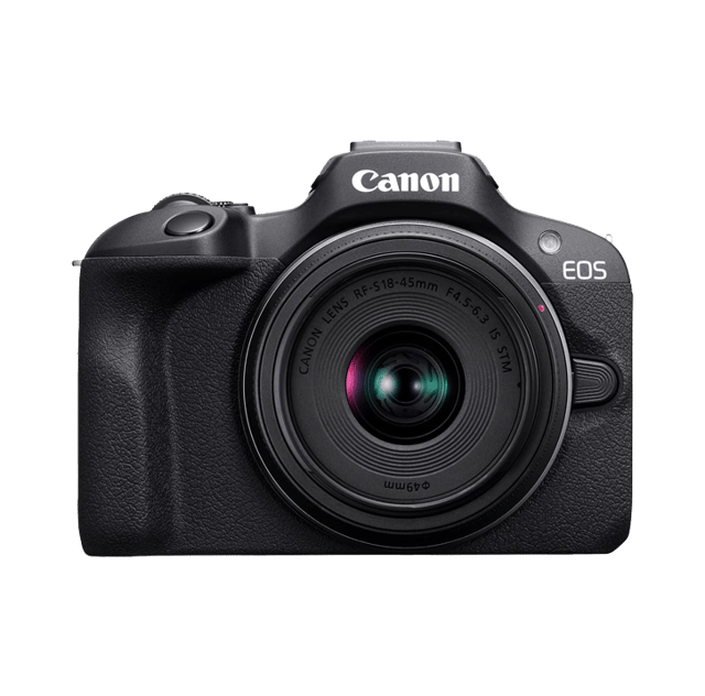 Canon R100 EOS Mirrorless Camera with 18-45mm Lens