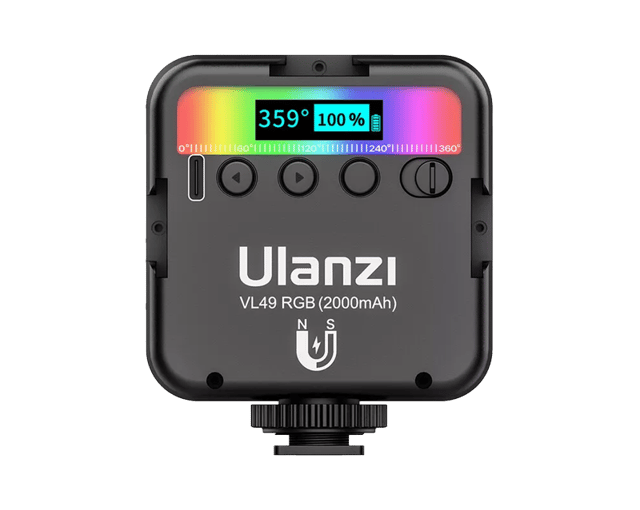 Ulanzi VL49 Rechargeable Mini RGB Light