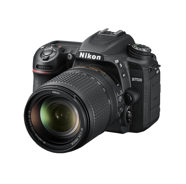 Nikon D7500 DSLR Camera with 18-140mm F/3.5-5.6g ED VR Lens
