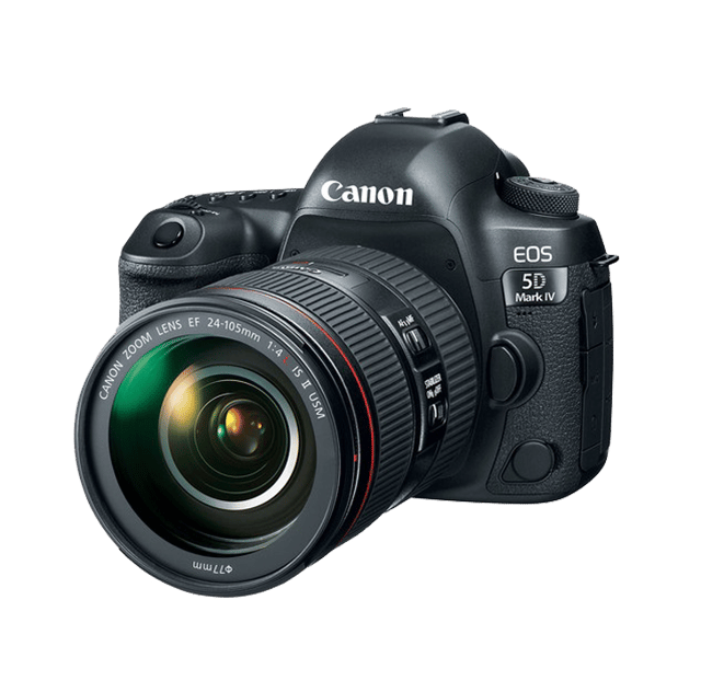 Canon EOS 5D Mark IV DSLR Camera with 24-105mm f/4L II Lens