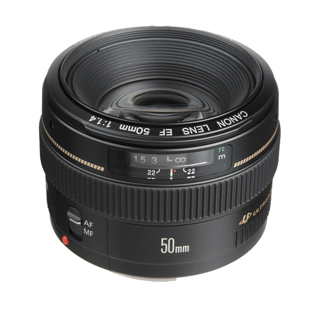 Canon EF 50mm f/1.4 USM Lens