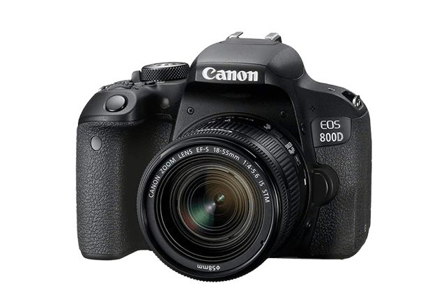 Canon EOS 800D SLR with 18-55 is STM Lens