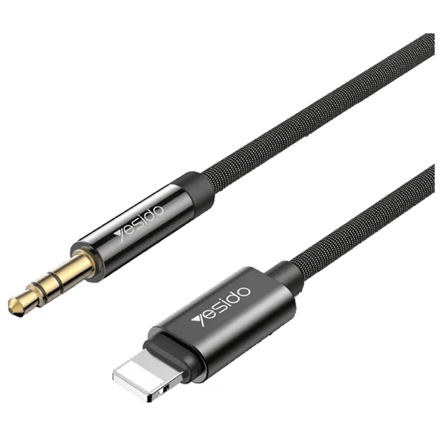 Yesido YAU17 3.5mm Aux to Lightning Cable 1.2m