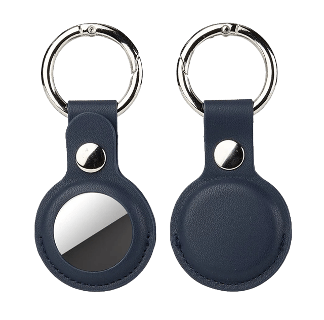 AirTag Leather Case Keychain