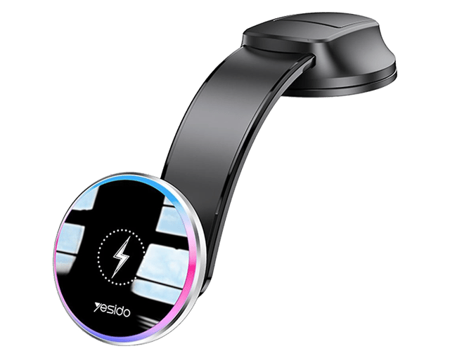 Yesido C292 15W Magnetic Wireless Charger Holder with Ambient Light