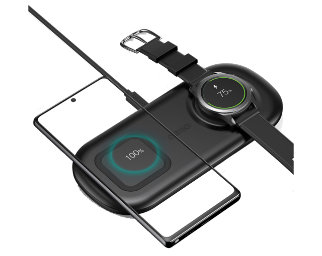 Choetech T570-S 2 in 1 Wireless Charging Pad 10W