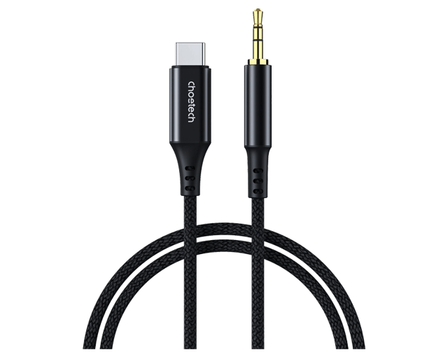 Choetech Type-C to 3.5mm Nylon Braided Audio Cable 2m