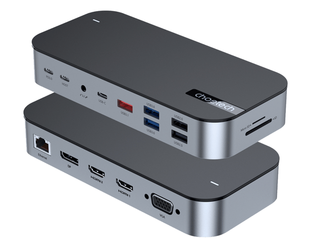 Choetech HUB-M52 Multiport 15 in 1 Hub Type C Docking Station