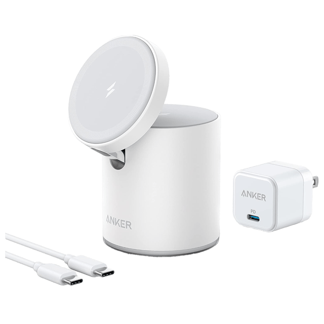Anker 623 Magnetic 2 in 1 Wireless Charger Station