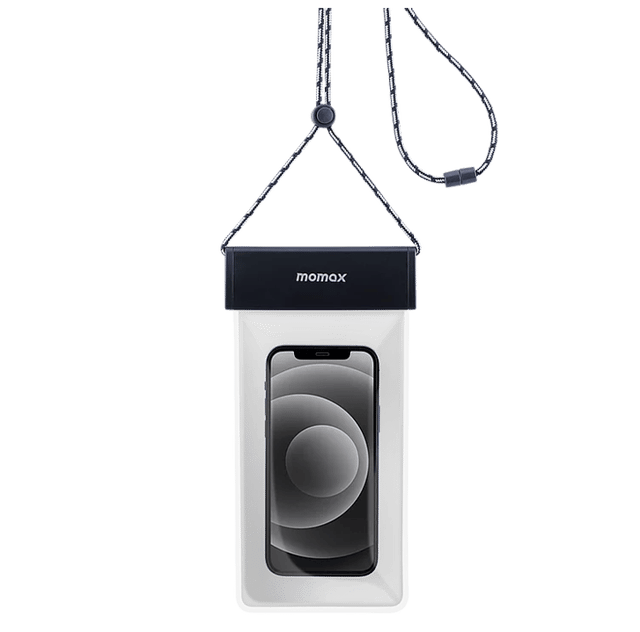 Momax SR25 Portable Waterproof Pouch Phone Bag w/ Lanyard