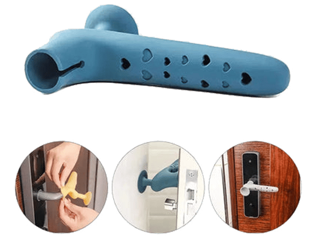 Silicone Door Handle Cover Perfect Protection for Kids and Elderly