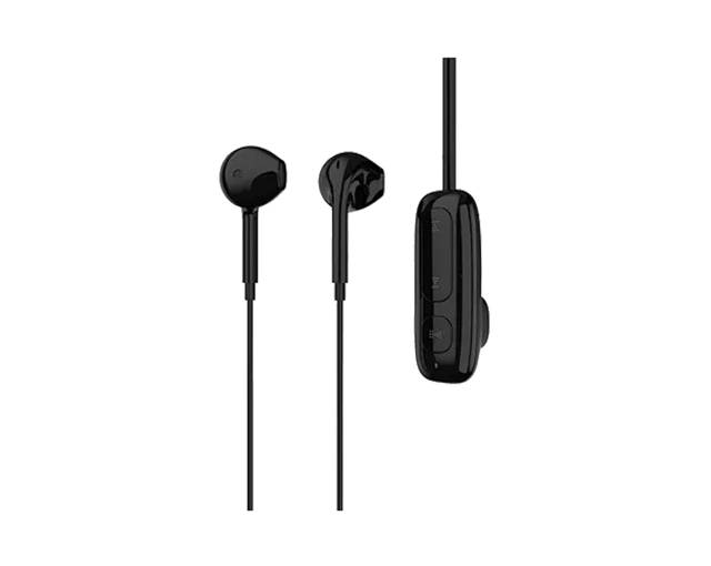 WiWU EB313 Bluetooth Wired Earphone with Magnetic Clamp and Mic