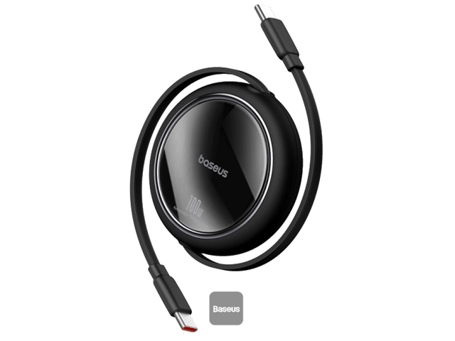 Baseus Free2Draw Mini Retractable Charging Cable Type-C to Type-C 100W 1m