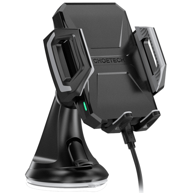 Choetech T521-F Fast Wireless Car Charger and Holder 15W