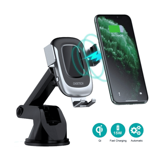 Choetech T542-S Wireless Car Charger Qi 15W