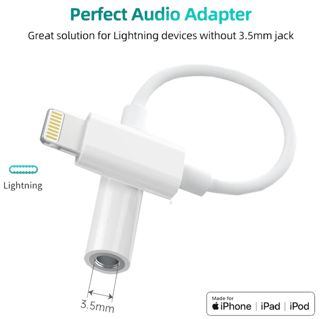Choetech AUX005 Lightning to 3.5mm Headphone Jack Adapter