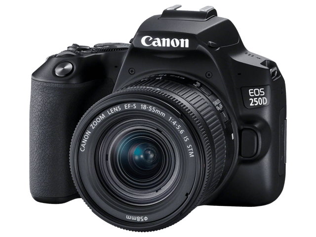 Canon EOS 250D DSLR Camera with 18-55mm Lens