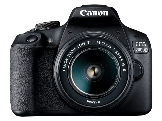 Canon EOS 2000D Camera with EF-S 18-55mm IS II Lens