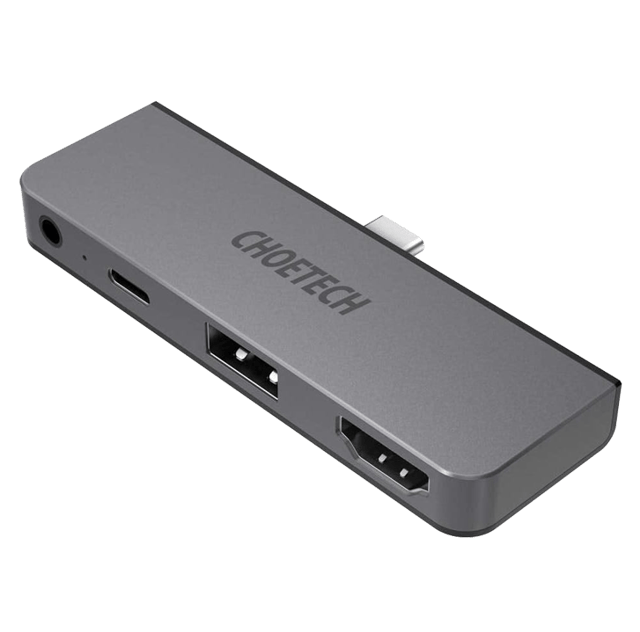 Choetech USB Type-C 4 in 1 Hub 4K 60HZ HDMI PD 60W Audio For iPad Pro