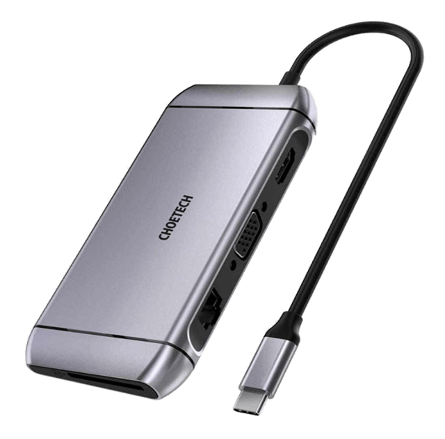Choetech HUB-M15 Multiport 9 in 1 Hub Type-C 3.0 Docking Station
