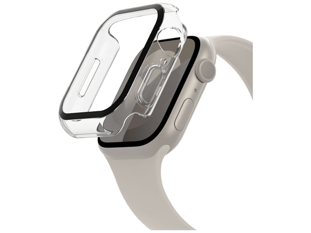 Belkin ScreenForce Tempered Glass Full 360 AntiMicrobial Screen Protector For Apple Watch Series 9/8/7/6/5/4/SE