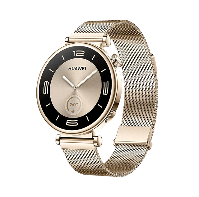 Huawei Watch GT4 41mm Light Gold Milanese Strap