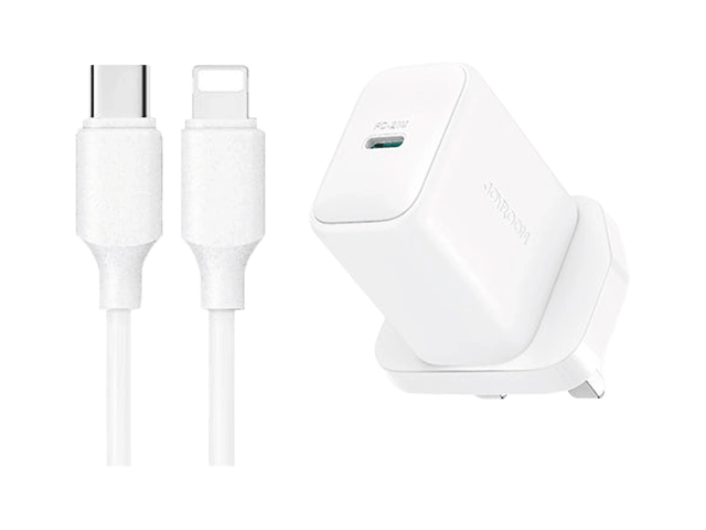 JoyRoom JR-TCF20 PD 20W Charger + C to L Cable 1m