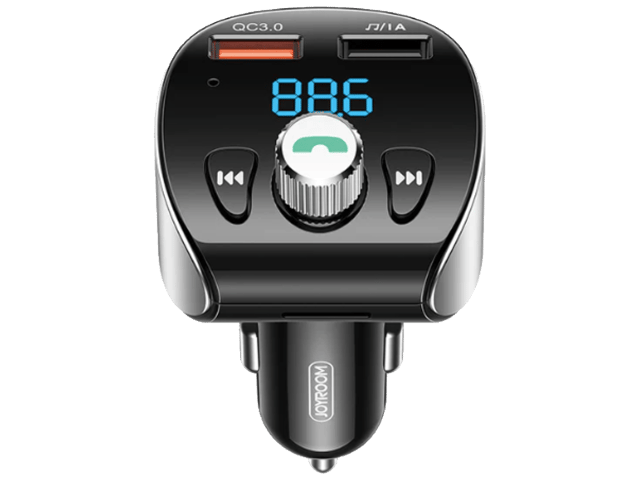 JoyRoom JR-CL02 Multi-Function Bluetooth MP3 Player QC3.0 Quick Charge Car Charger