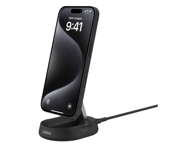 Belkin BoostCharge Pro Convertible Magnetic Wireless Charging Stand with Qi2 15W